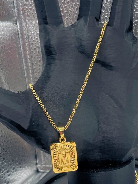 Various Jewelry - M Monogram Pendant